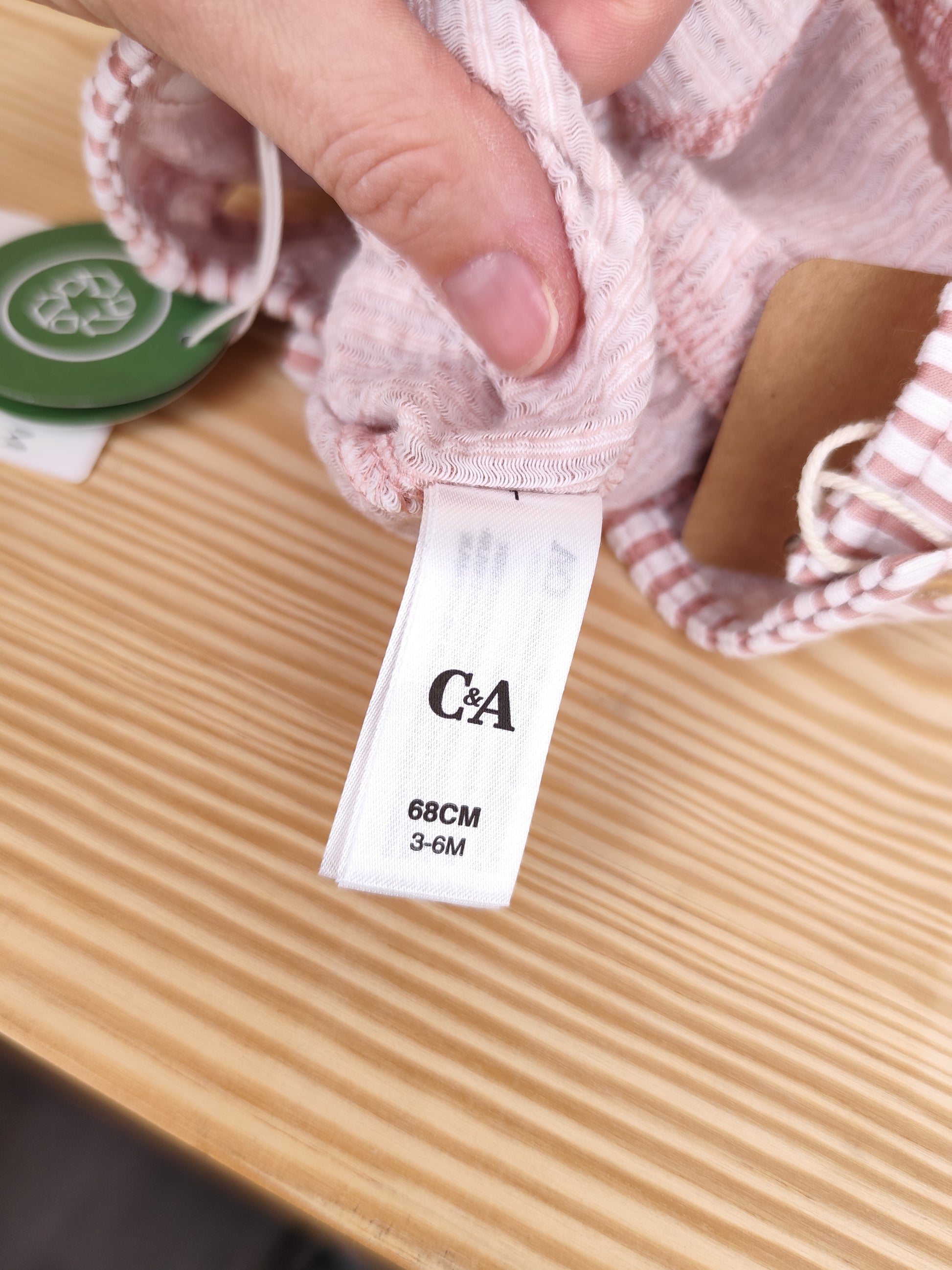 C&A Jumpsuit - gestreift - Größe 68