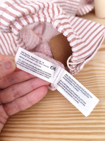 C&A Jumpsuit - gestreift - Größe 68