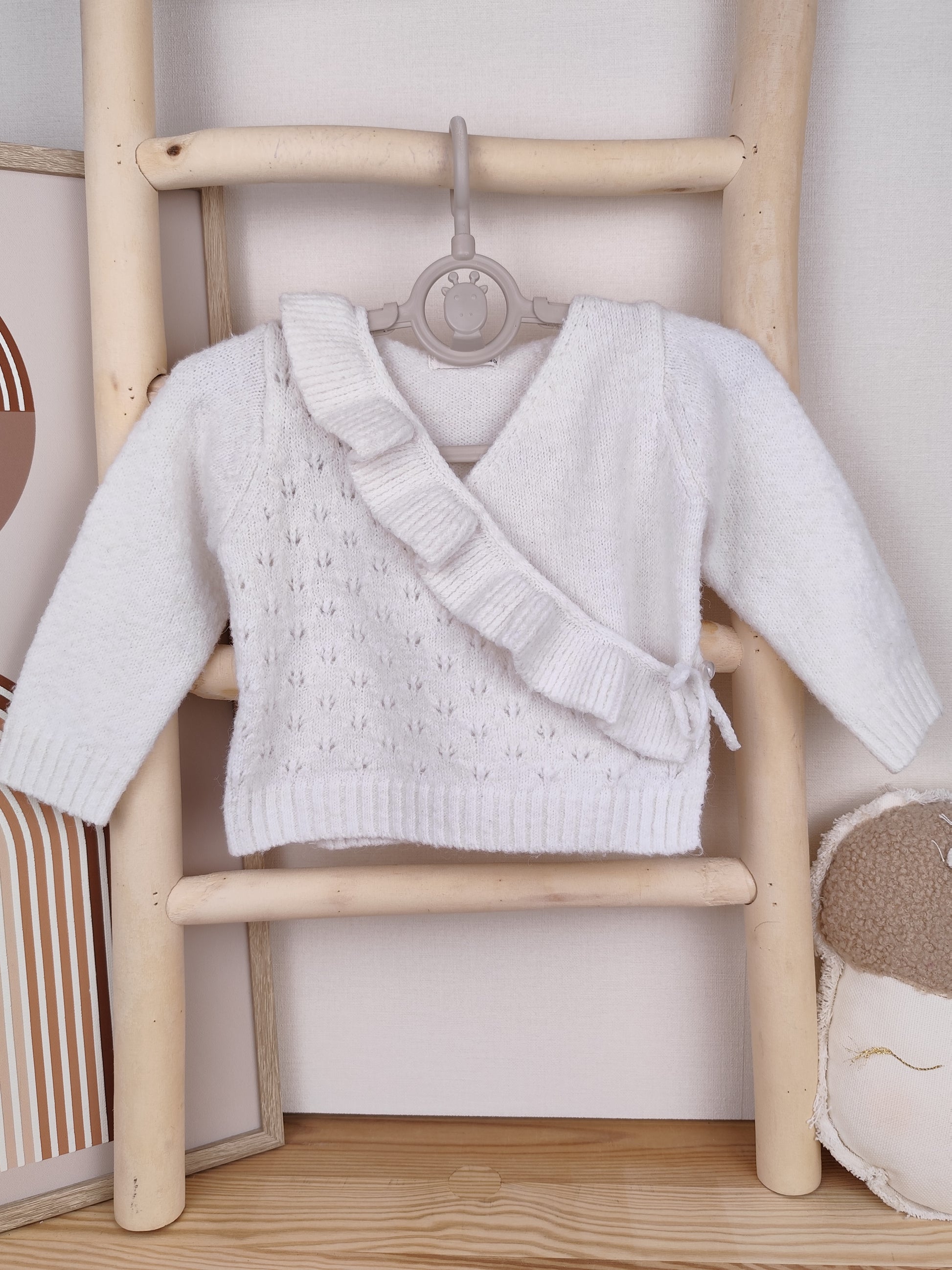 Reserved Wickel-Strickpullover - Größe 68