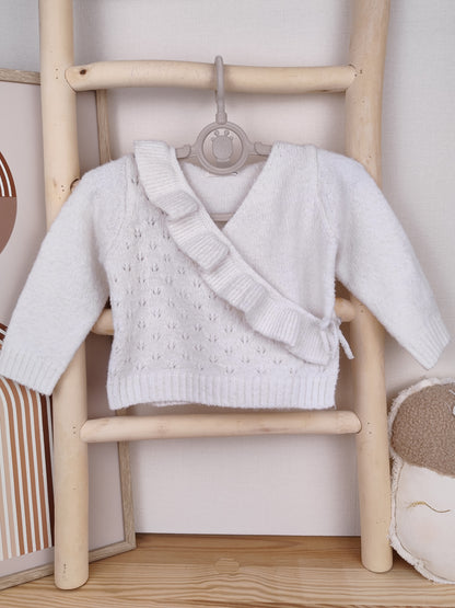 Reserved Wickel-Strickpullover - Größe 68