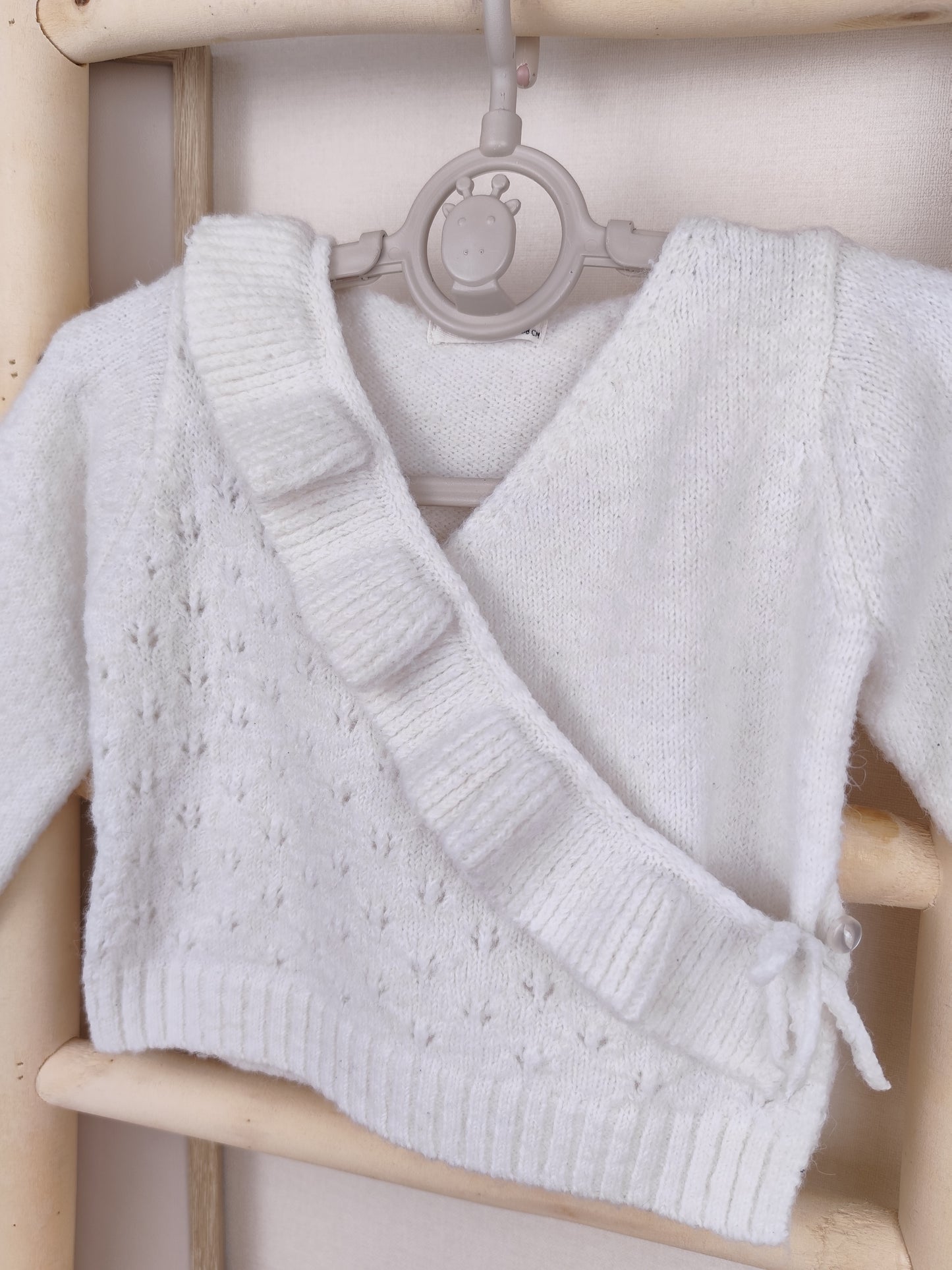 Reserved Wickel-Strickpullover - Größe 68