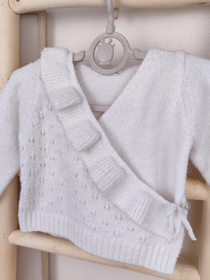 Reserved Wickel-Strickpullover - Größe 68