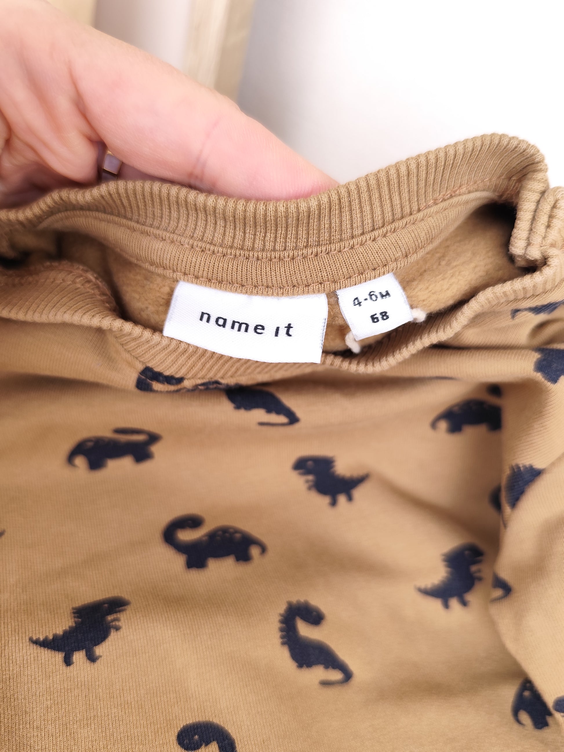 Name It Pullover - Dino - Größe 68
