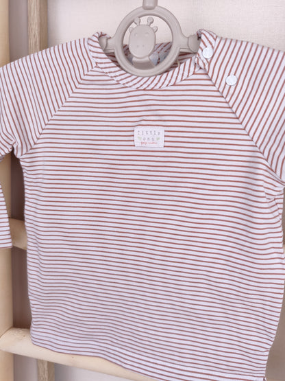 Feetje Langarmshirt - gestreift - Größe 68