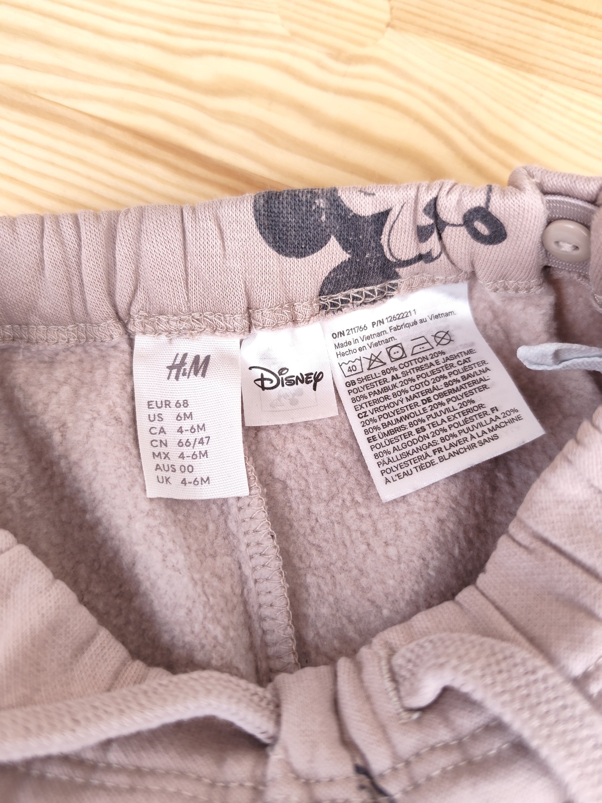 H&M Set - Mickey Mouse - Größe 68