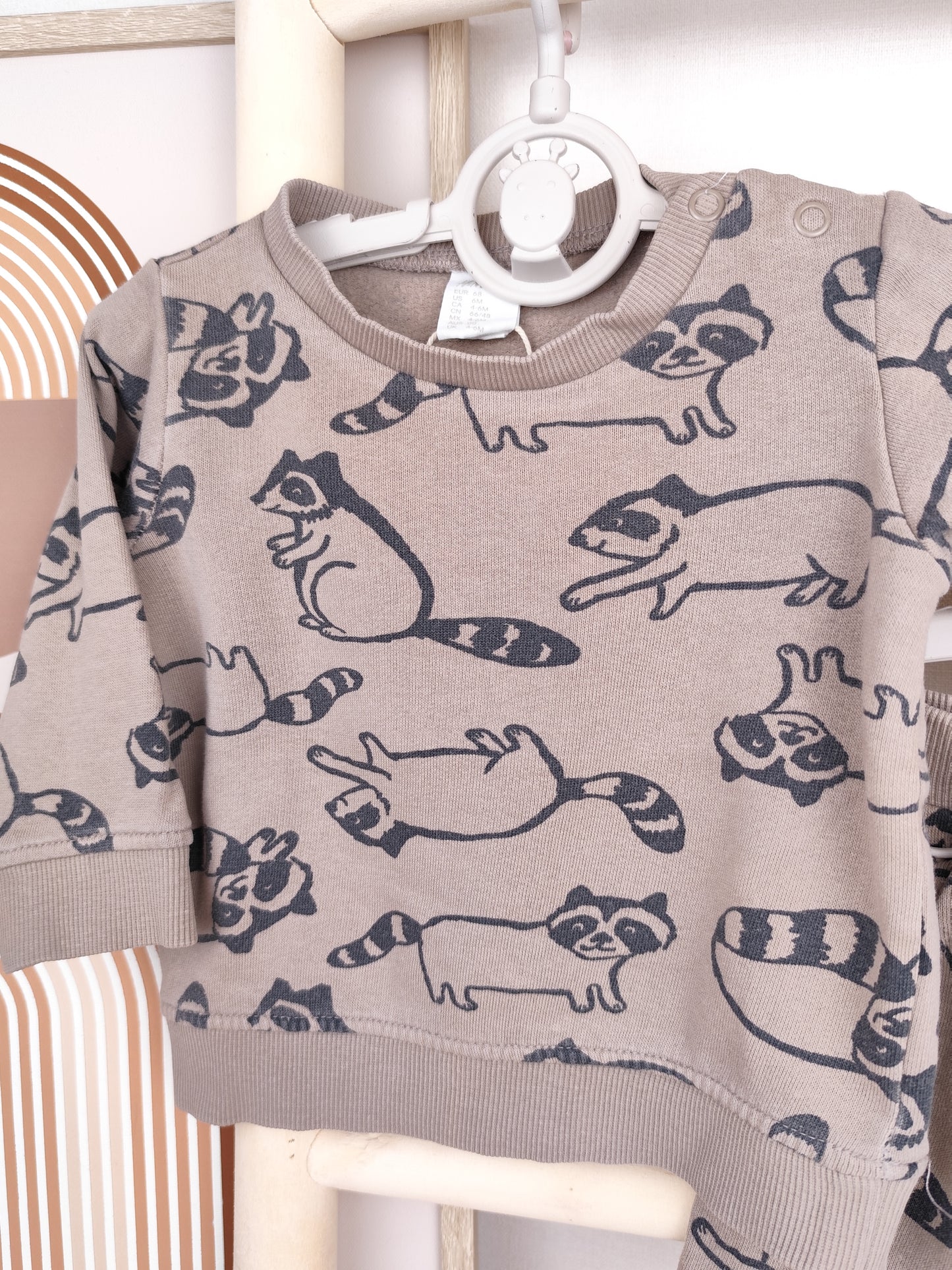 H&M Set - Waschbär - Größe 68