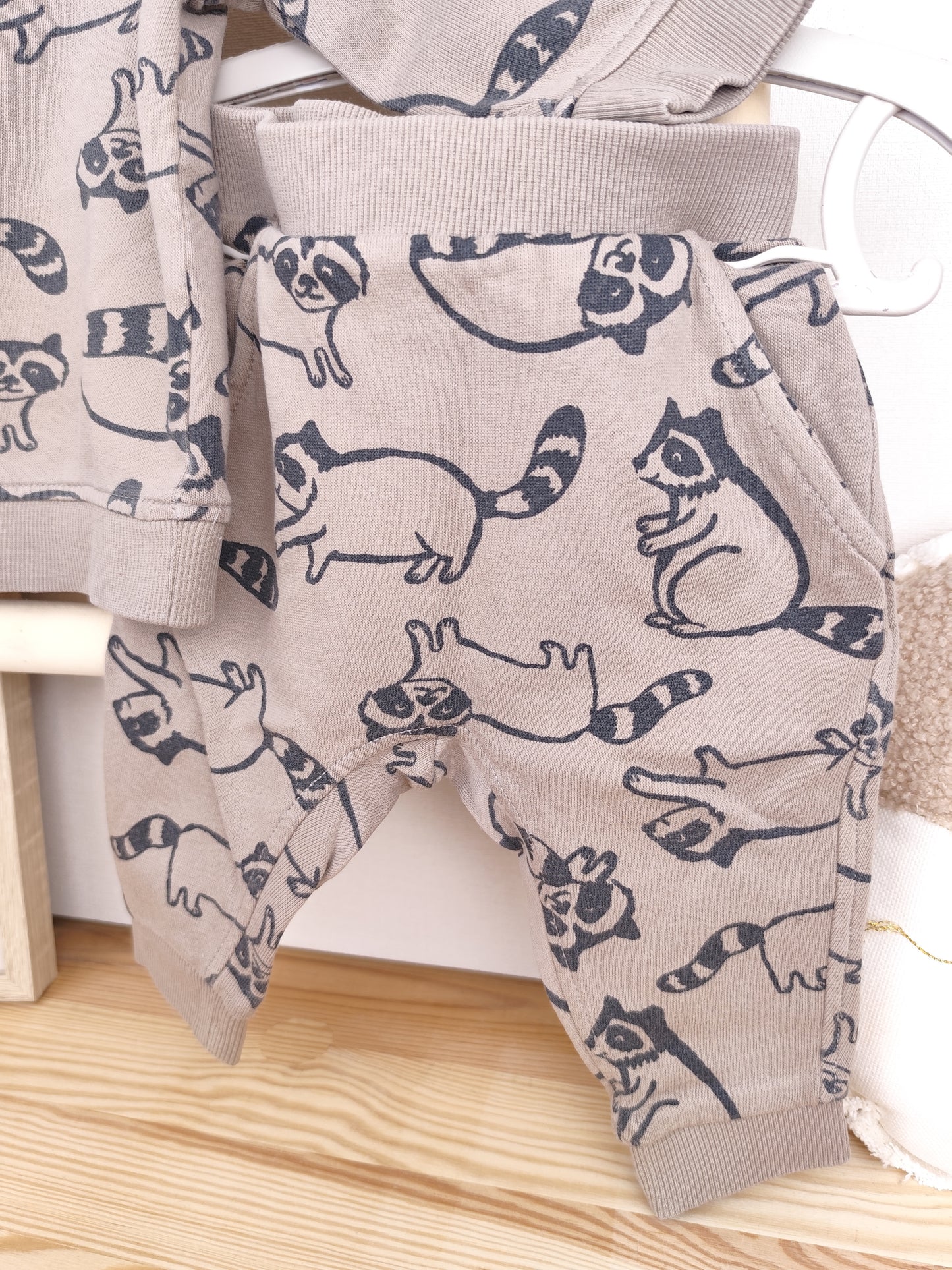 H&M Set - Waschbär - Größe 68