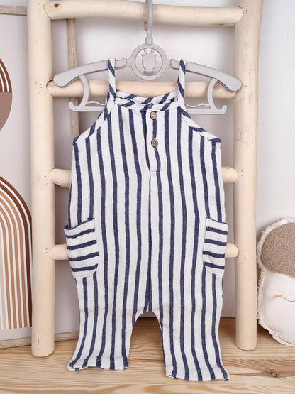 Topomini Jumpsuit - gestreift - Größe 68