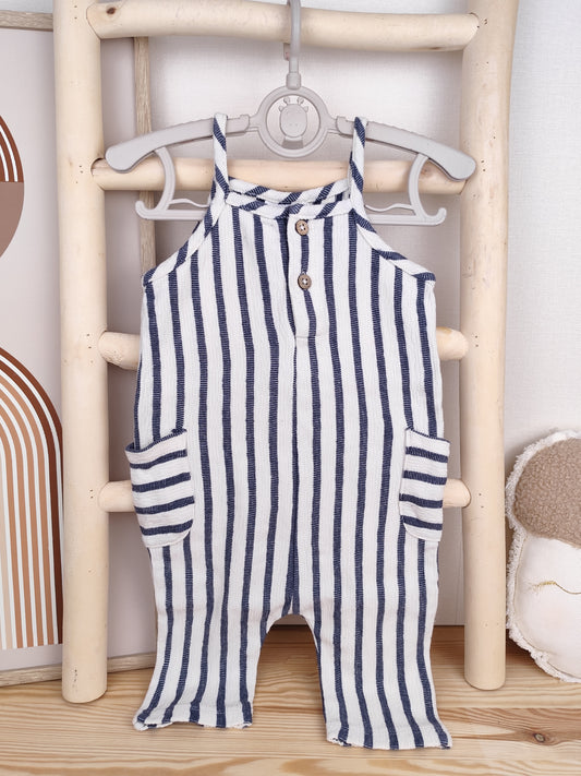 Topomini Jumpsuit - gestreift - Größe 68