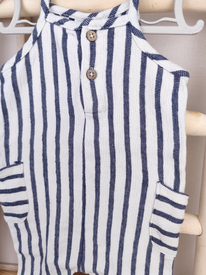 Topomini Jumpsuit - gestreift - Größe 68