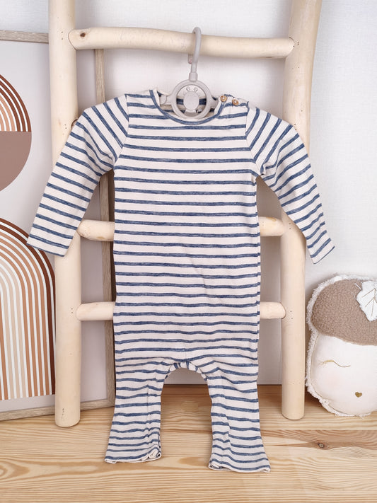 Name It Strampler - gestreift - Größe 68