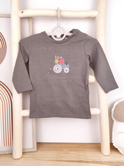Name It Langarmshirt - Trecker - Größe 68
