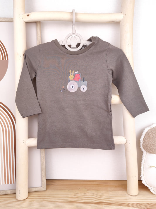 Name It Langarmshirt - Trecker - Größe 68