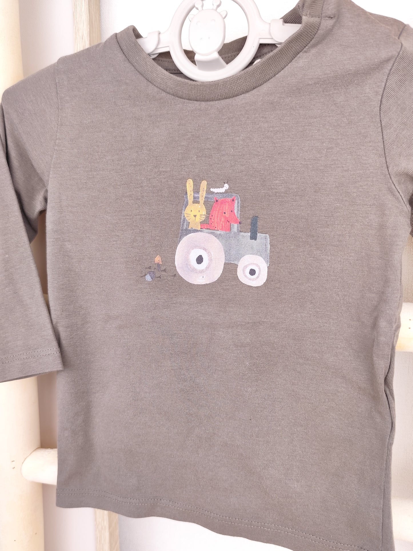 Name It Langarmshirt - Trecker - Größe 68