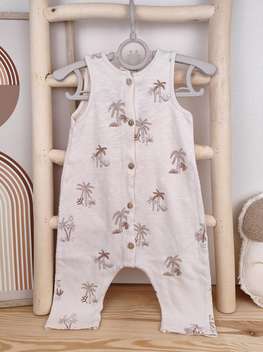 Zara Jumpsuit - Palmen - Größe 68