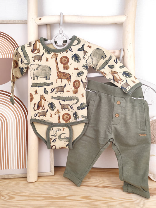 Minymo Set - Tiermotiv - Größe 68