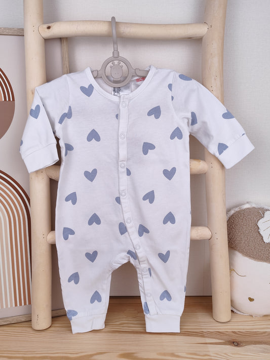 H&M Schlafanzug - Herzen - Größe 62