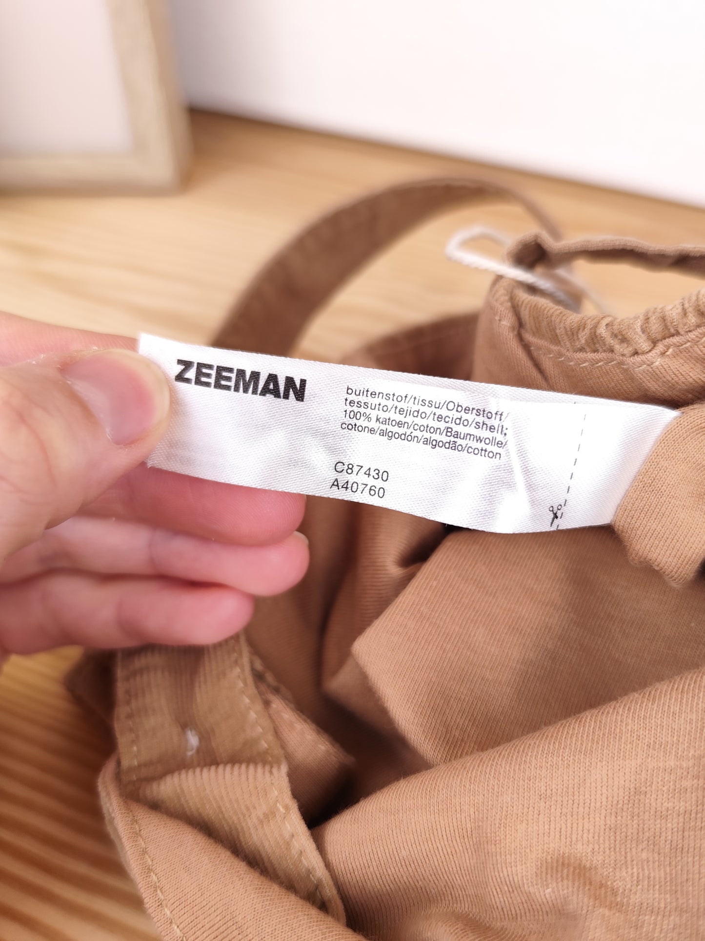 Zeeman Romper - Größe 62