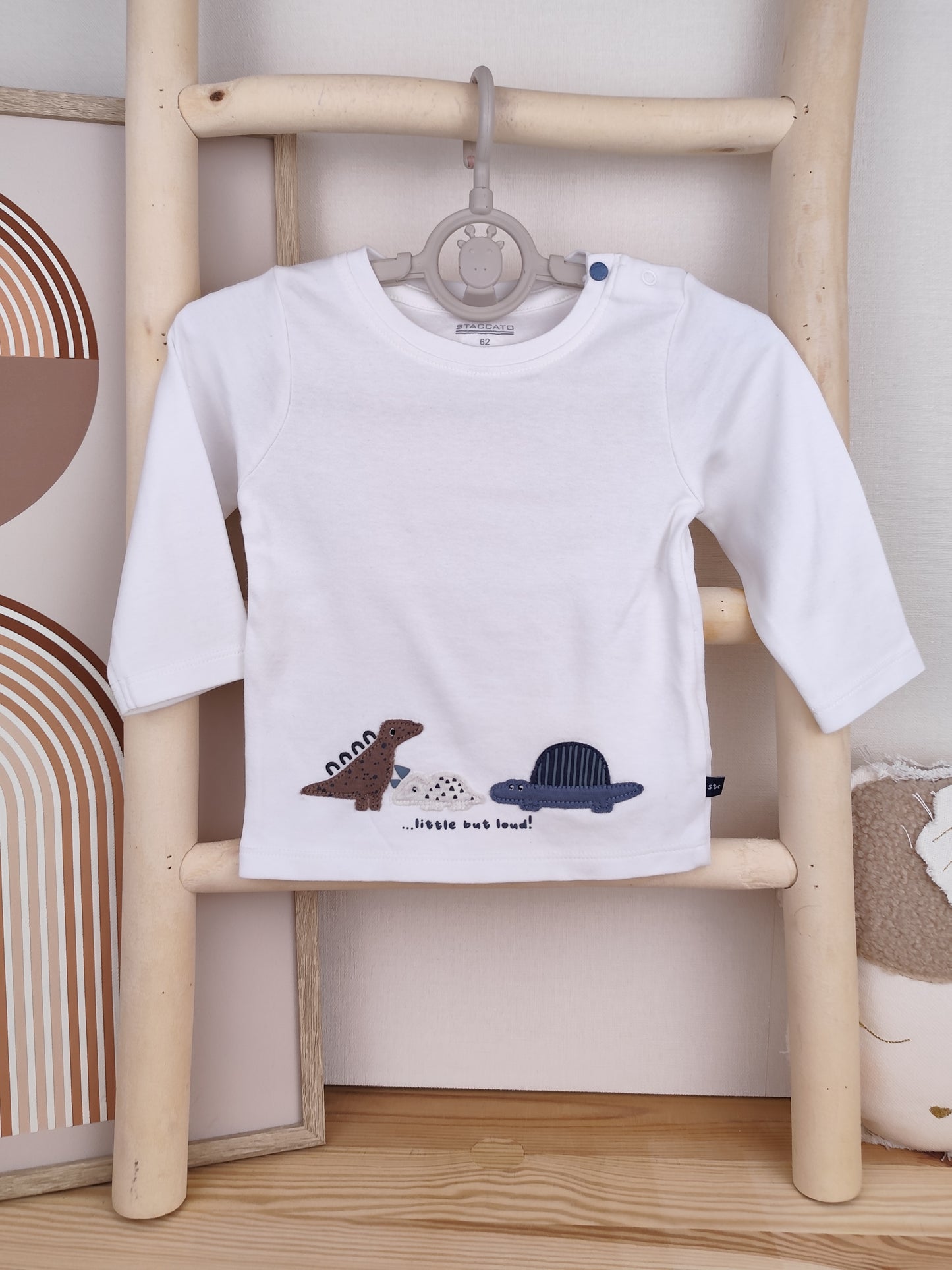 Staccato Langarmshirt - Dino - Größe 62