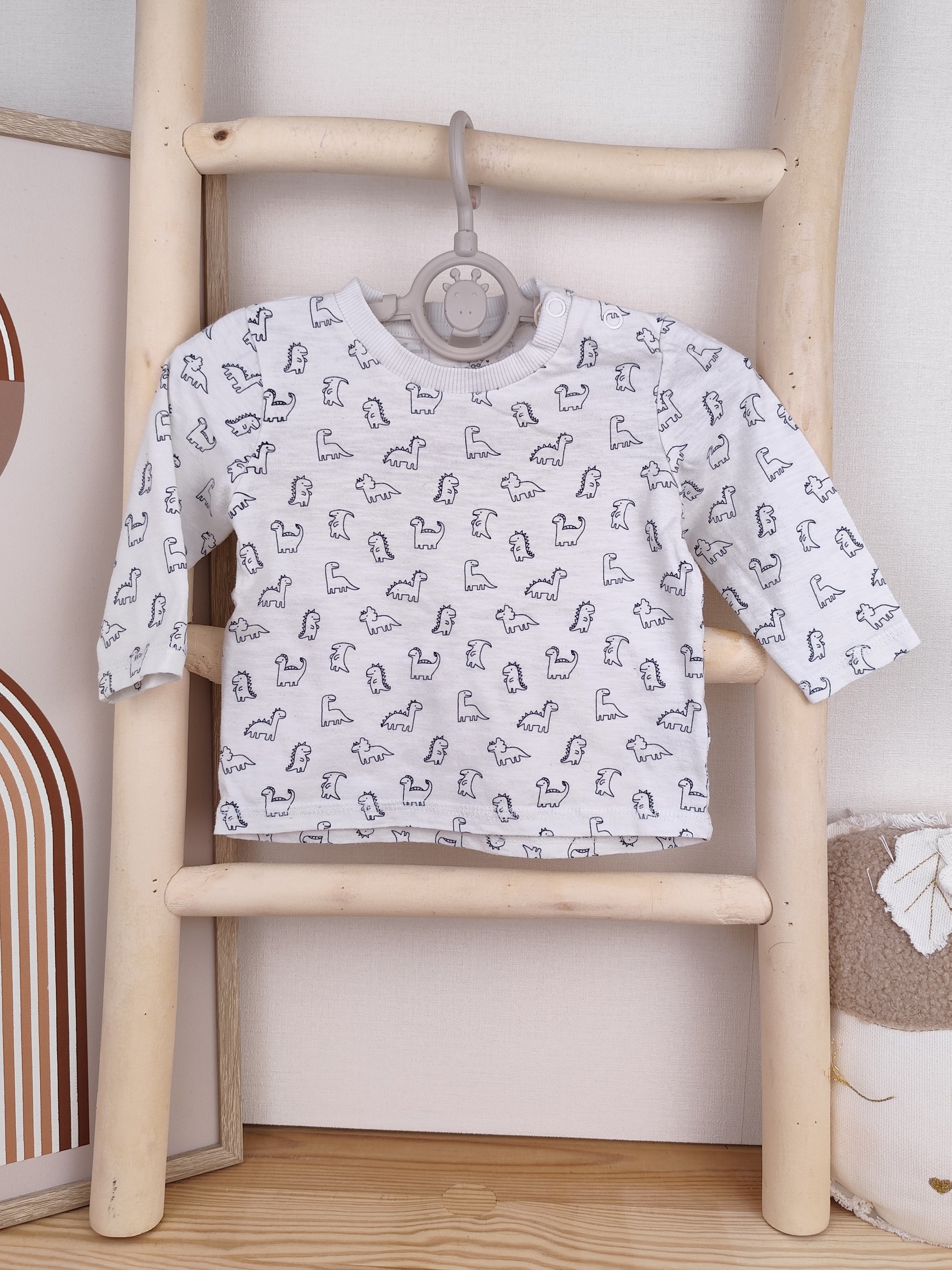 Topomini Langarmshirt - Dino - Größe 62