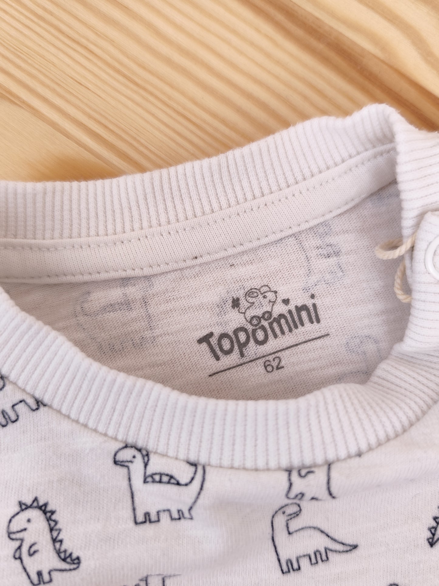 Topomini Langarmshirt - Dino - Größe 62