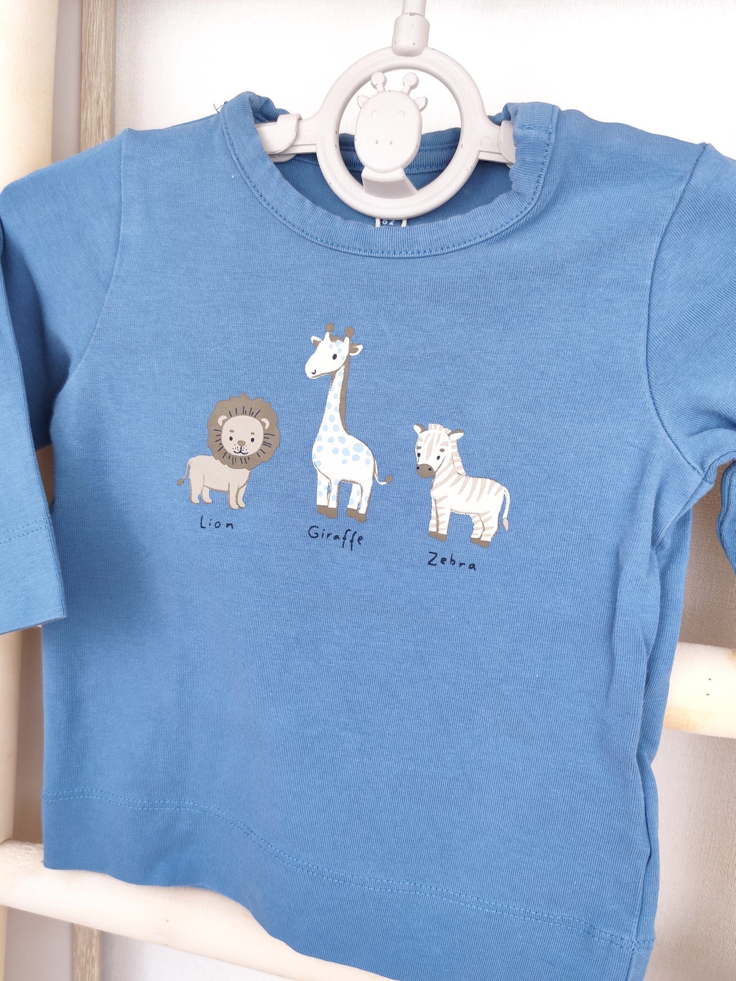Name It Langarmshirt - Tiermotiv - Größe 62