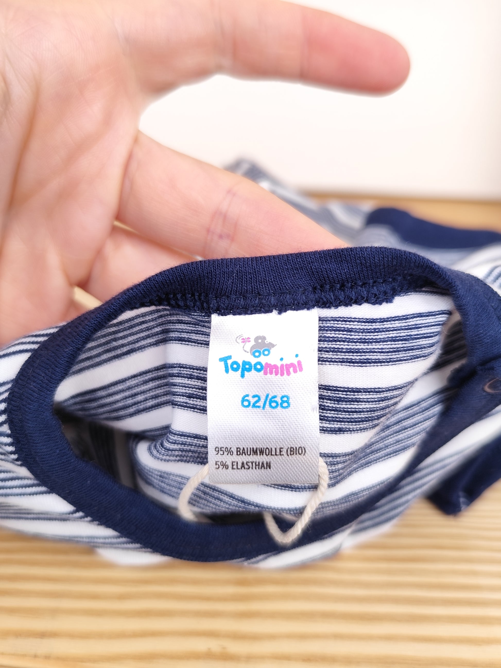 Topomini Body - Anker - Größe 62/68