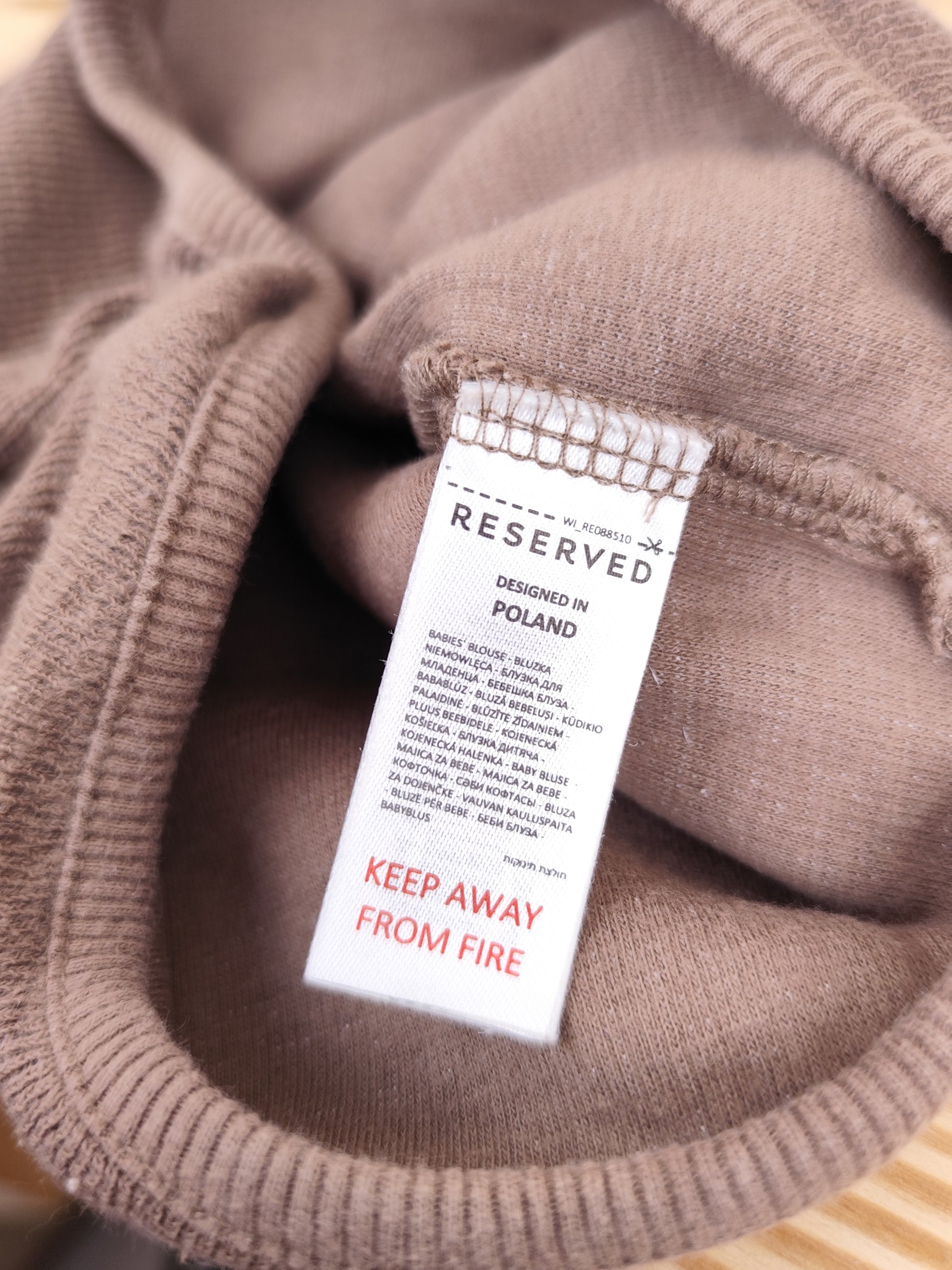 Reserved Pullover - Größe 62 (B-Ware)