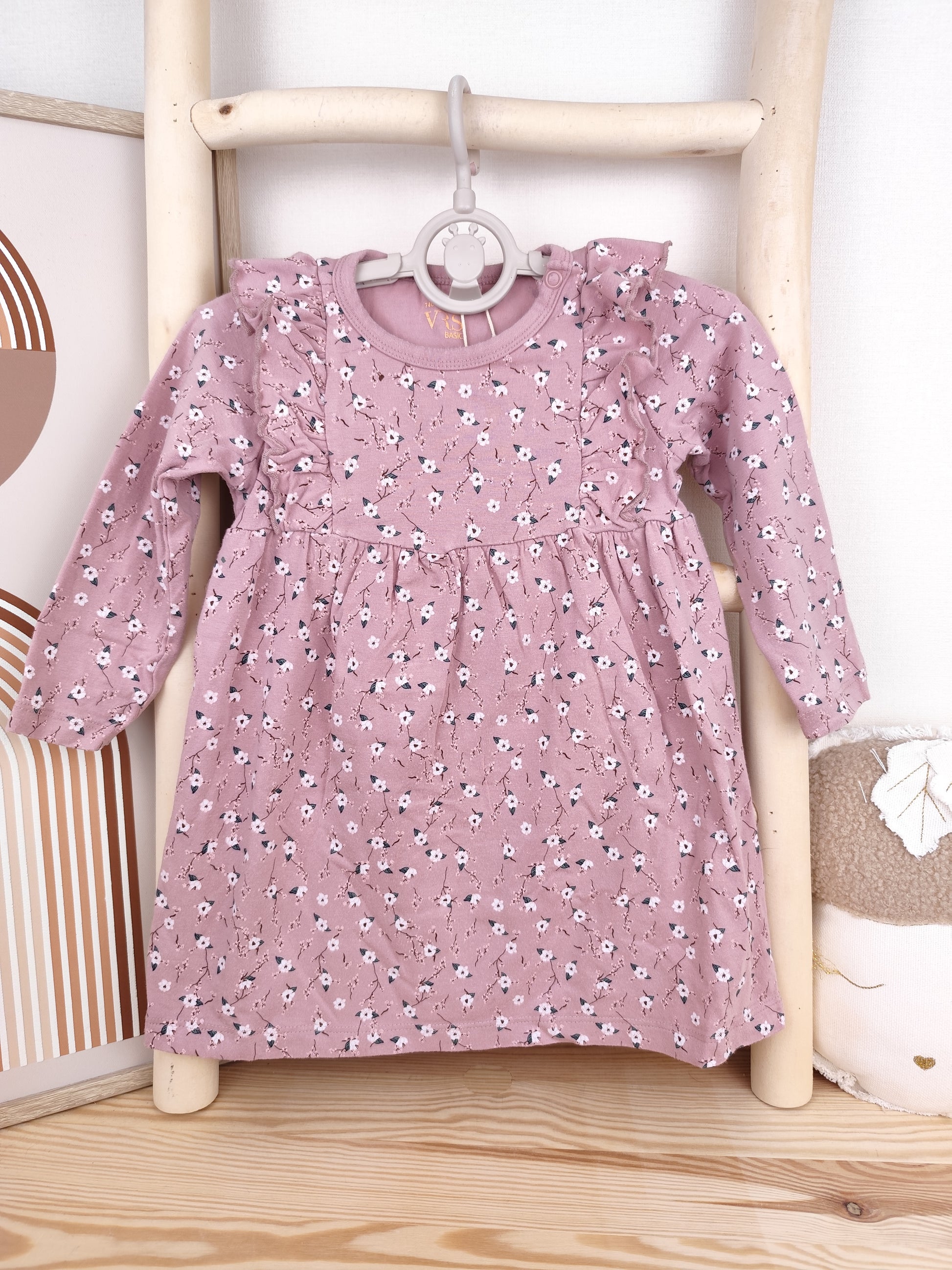 VRS Kleid - Blumen - Größe 74