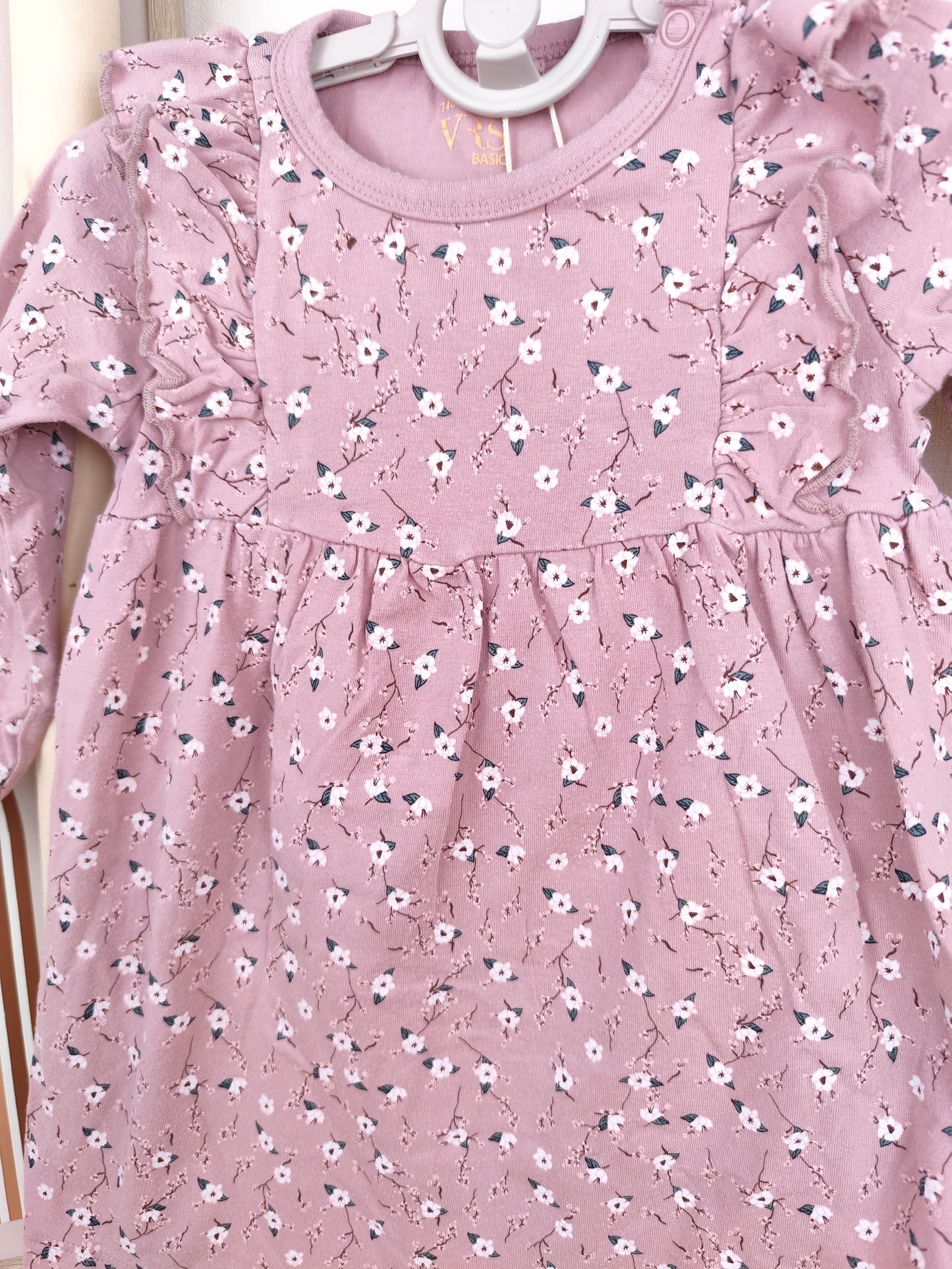 VRS Kleid - Blumen - Größe 74