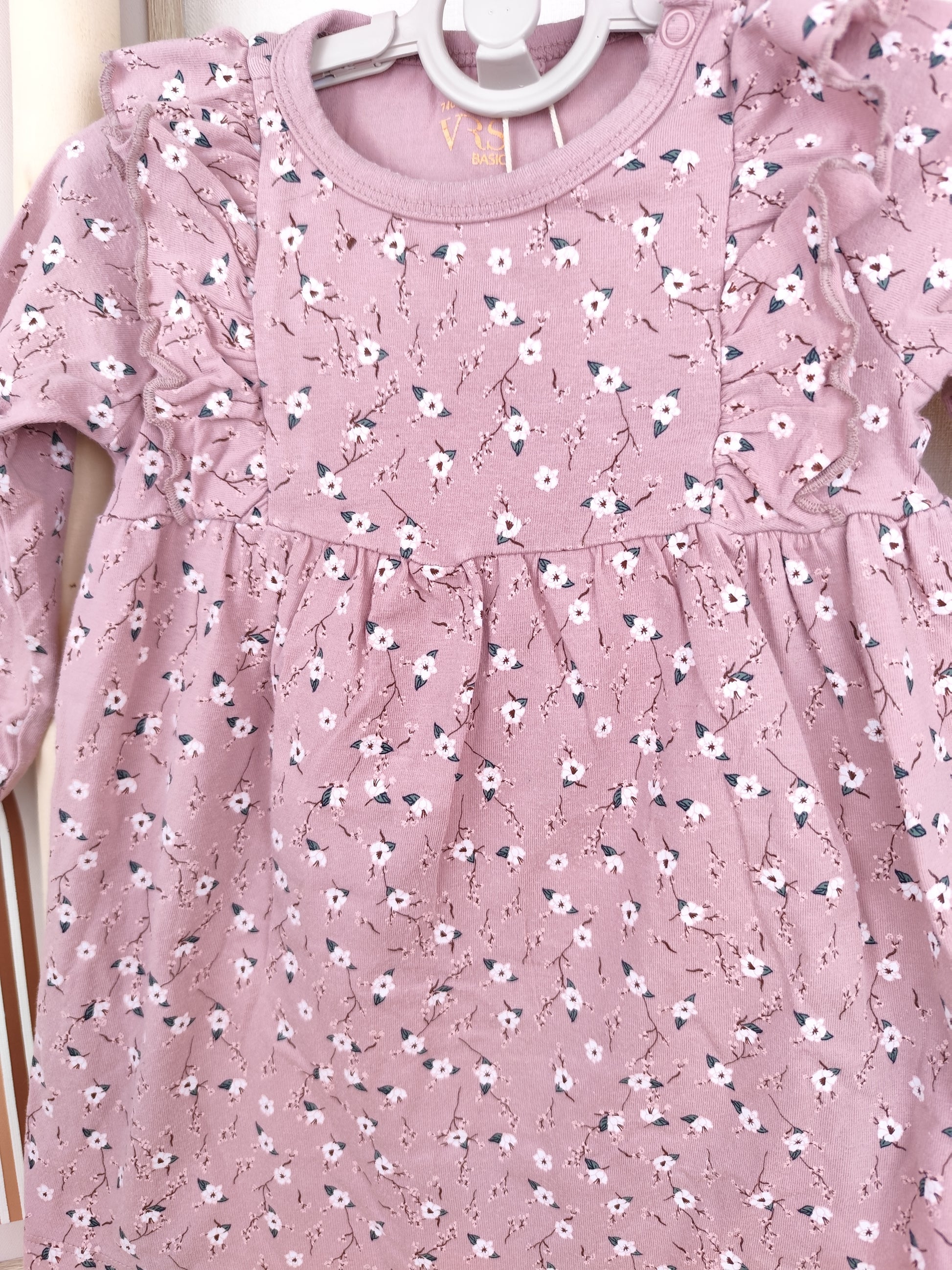 VRS Kleid - Blumen - Größe 74