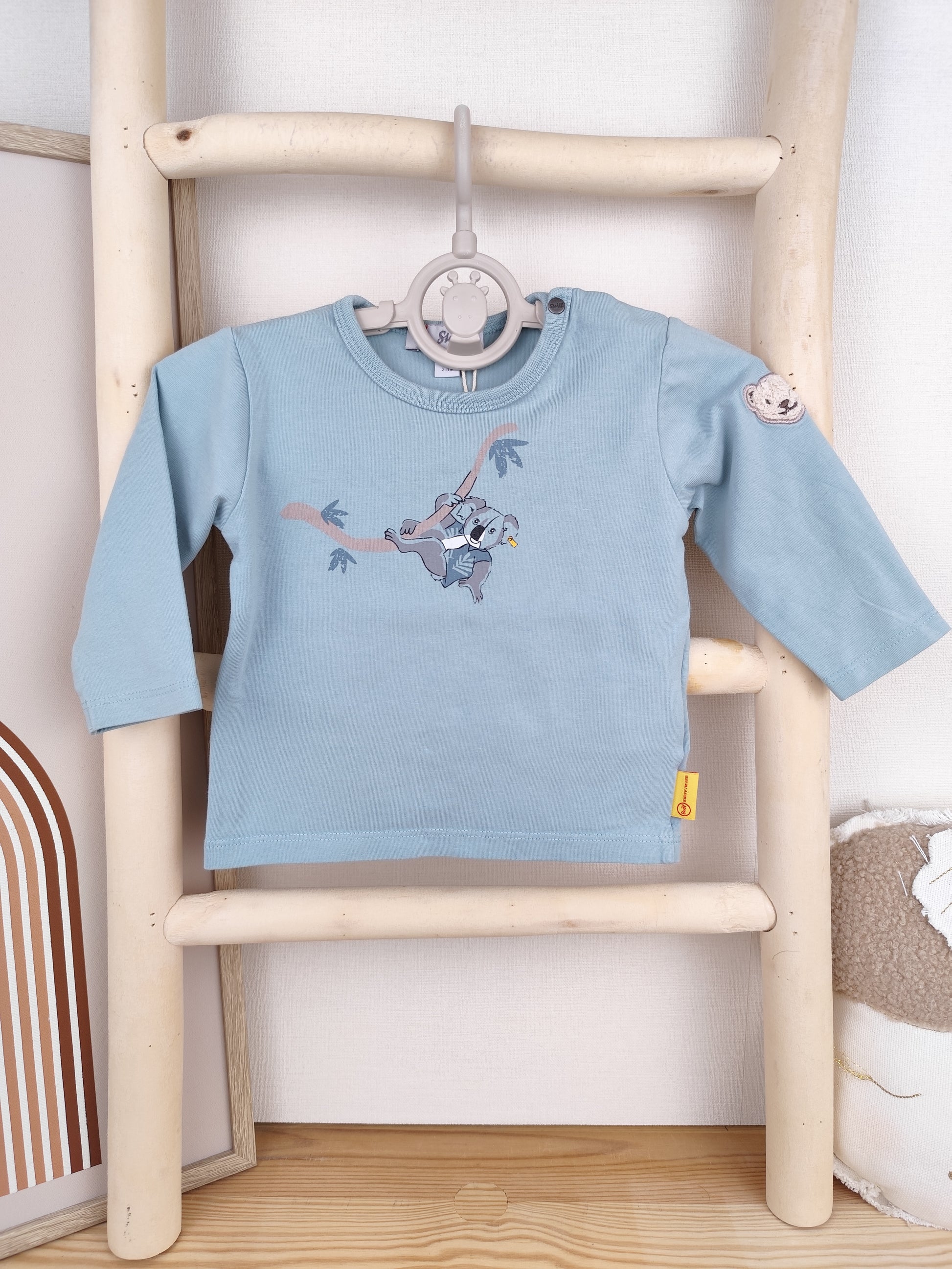 Steiff Langarmshirt - Koala - Größe 62 (B-Ware)