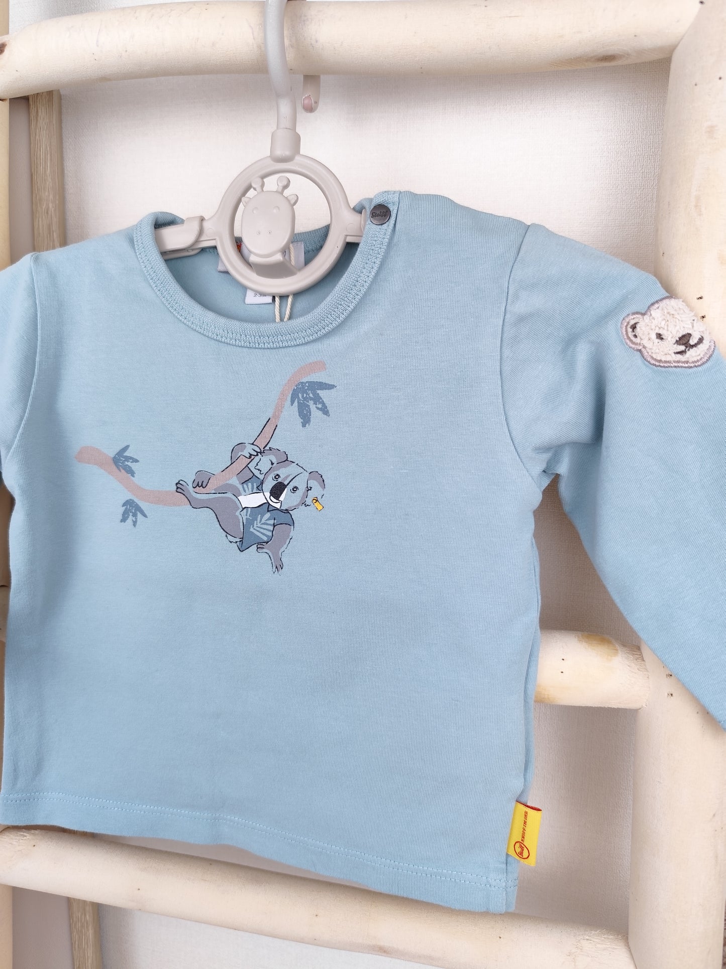 Steiff Langarmshirt - Koala - Größe 62 (B-Ware)