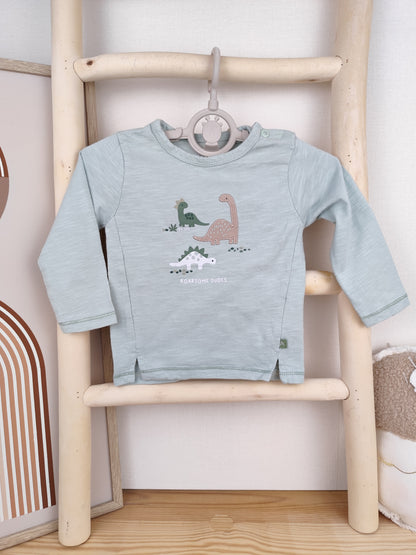 Staccato Langarmshirt - Dino - Größe 62 (B-Ware)