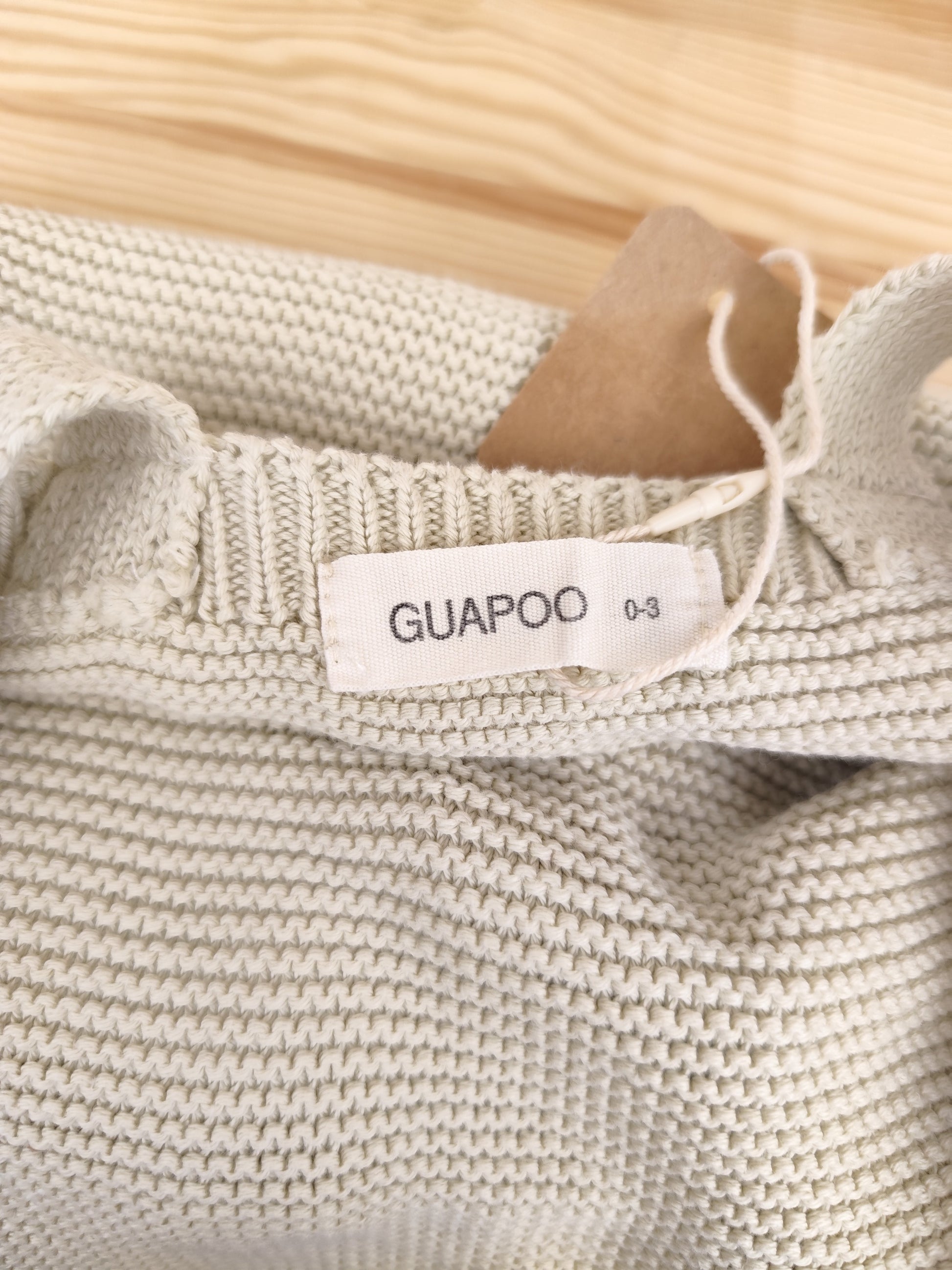 Guapoo Latzhose - Strick - Größe 56/62