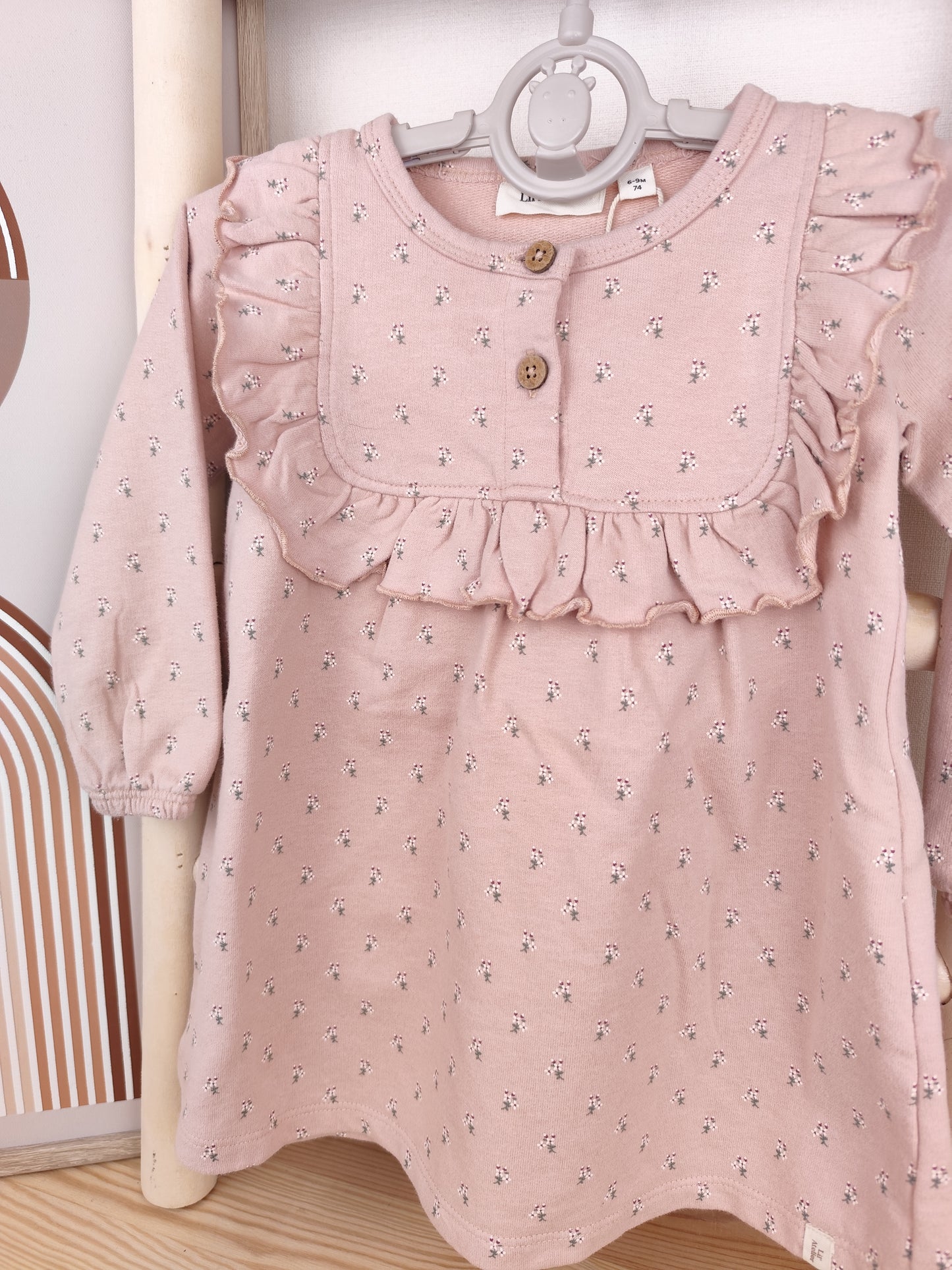 Lil'Atelier Kleid - Blumen - Größe 74