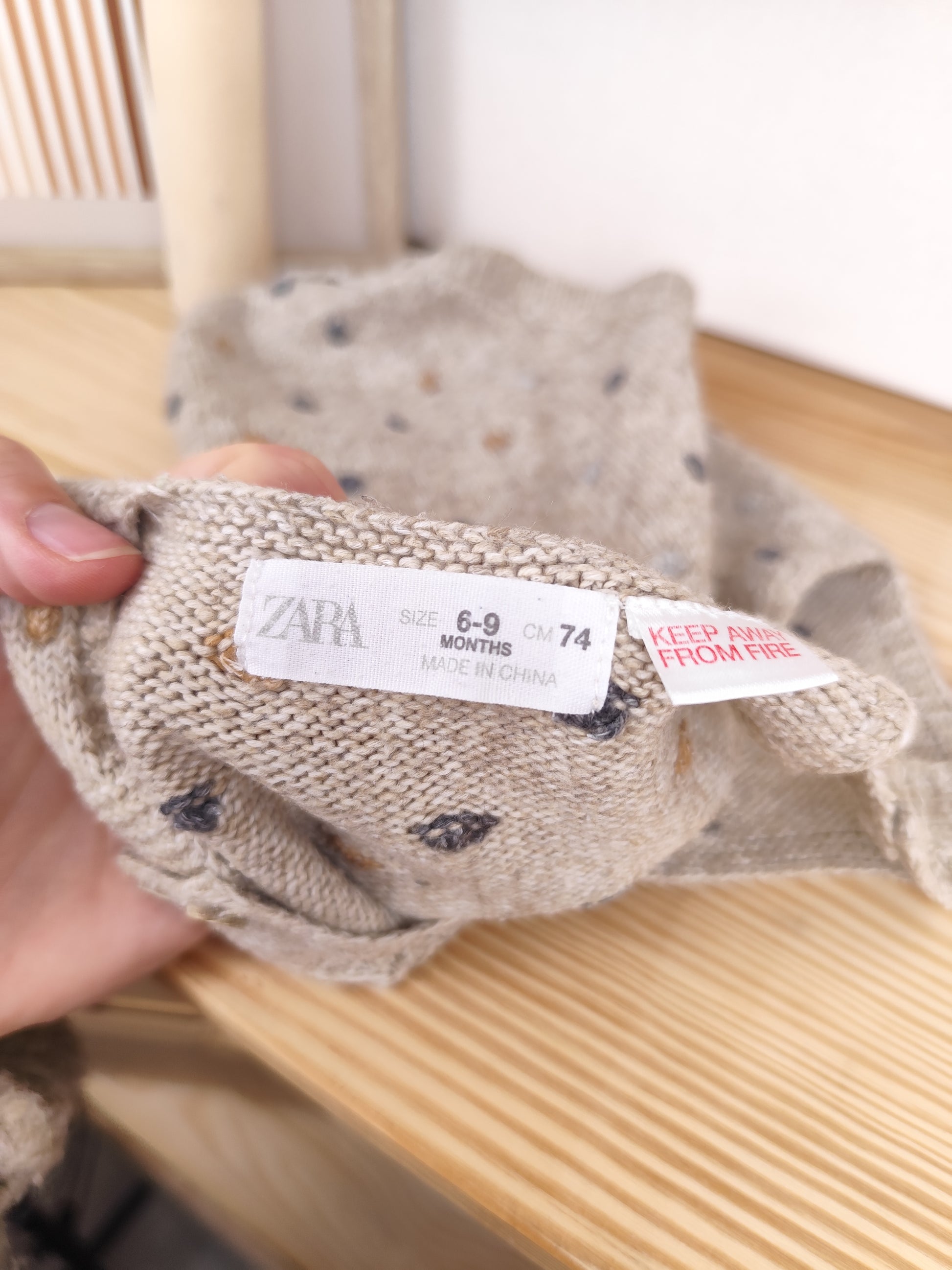 Zara Set - Strick - Größe 74