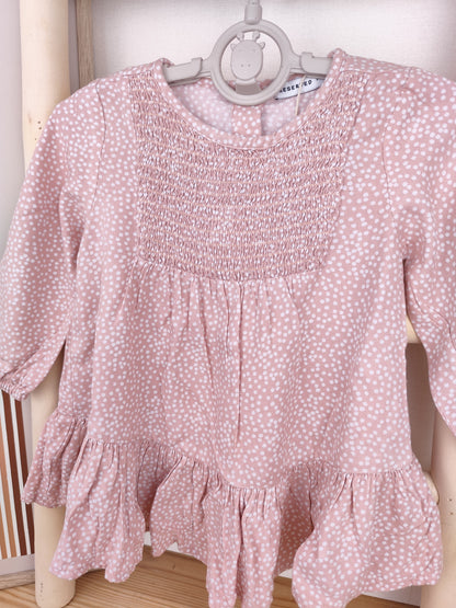 Reserved Kleid - Punkte - Größe 74