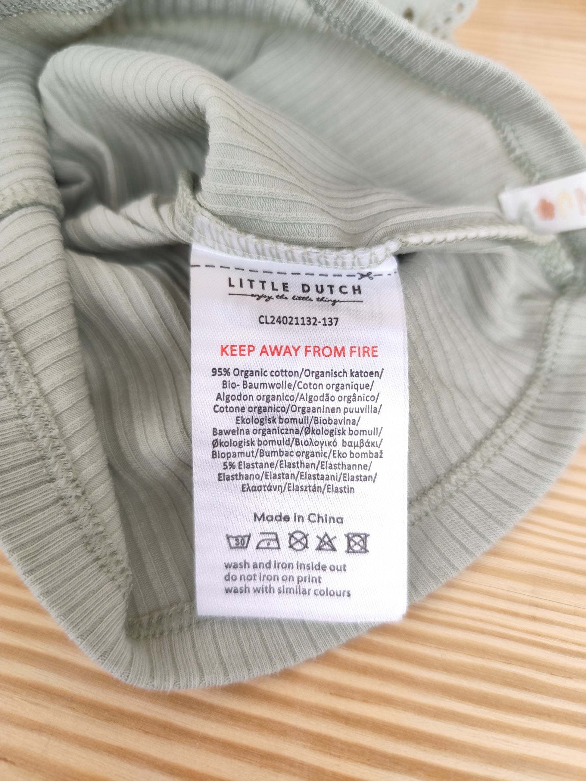 Little Dutch Top - Rüschen - Größe 74