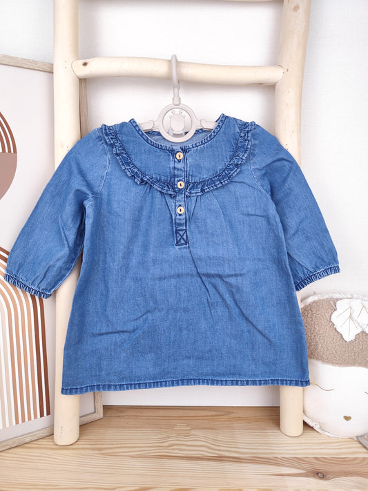 H&M Kleid - Rüschen - Größe 74