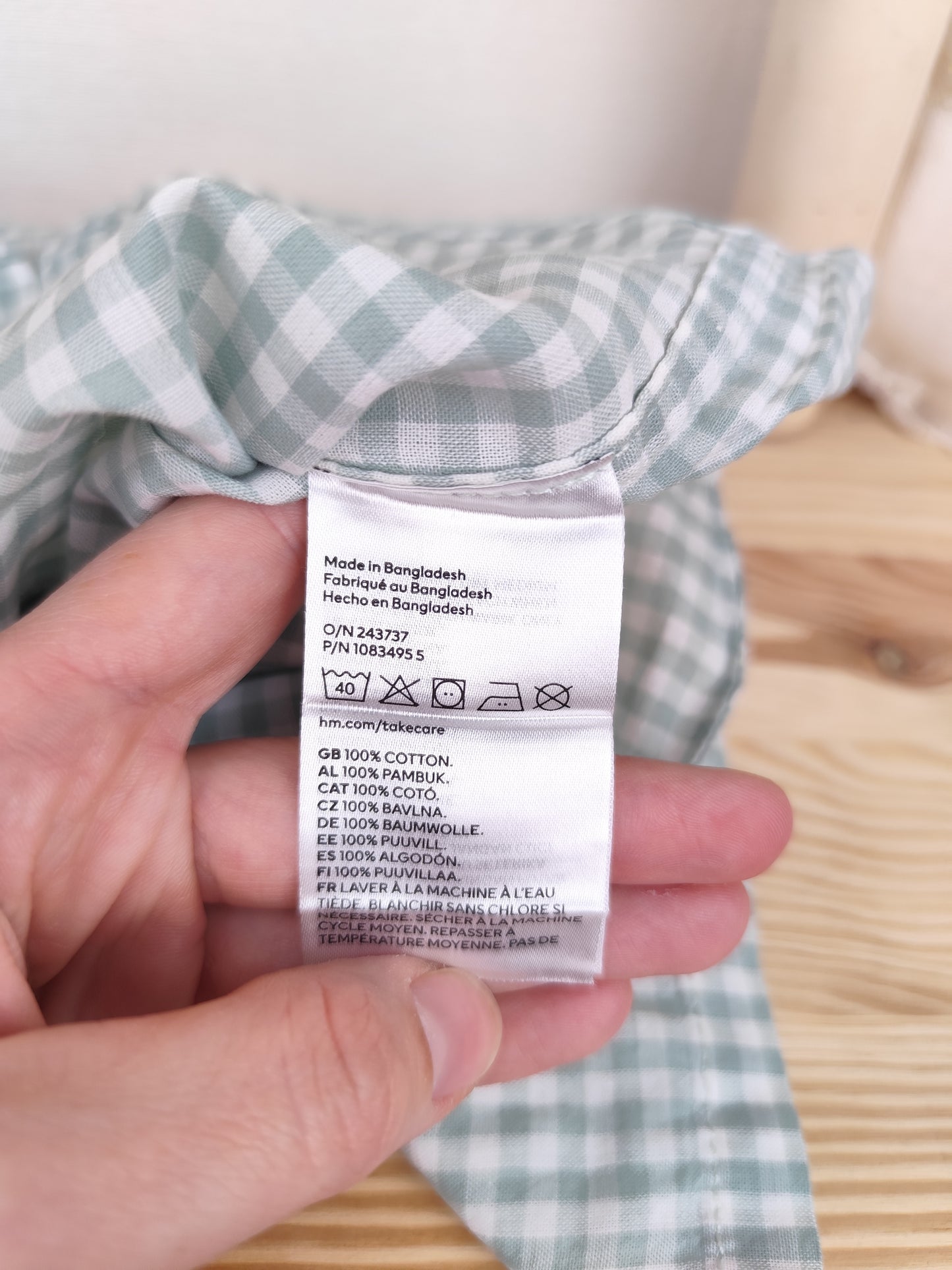 H&M Hemd - Größe 74 (B-Ware)