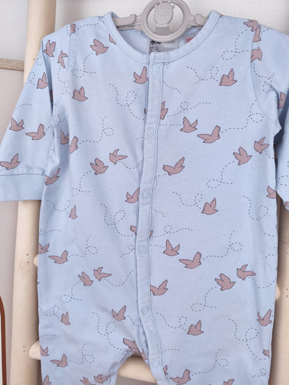 H&M Schlafanzug - Vogel - Größe 74