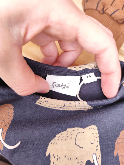 Feetje Set - Mammut - Größe 74