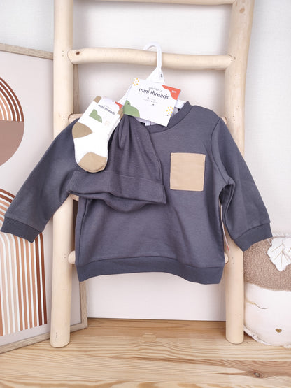 Mini Threads 3tlg. Set - Größe 74