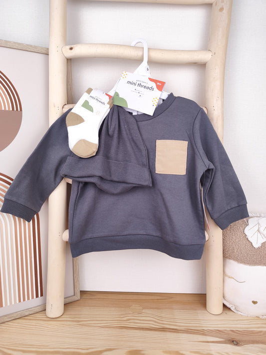 Mini Threads 3tlg. Set - Größe 74