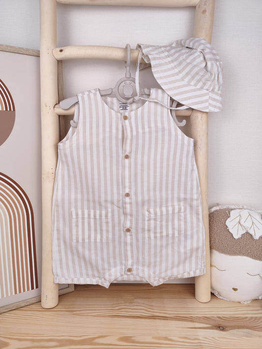 H&M Set - gestreift - Größe 74