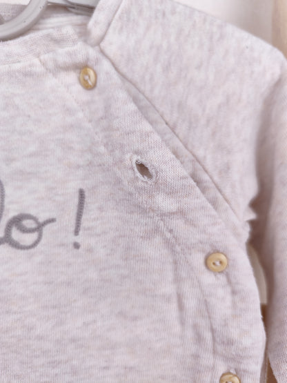 H&M Pullover - Hello - Größe 74 (B-Ware)