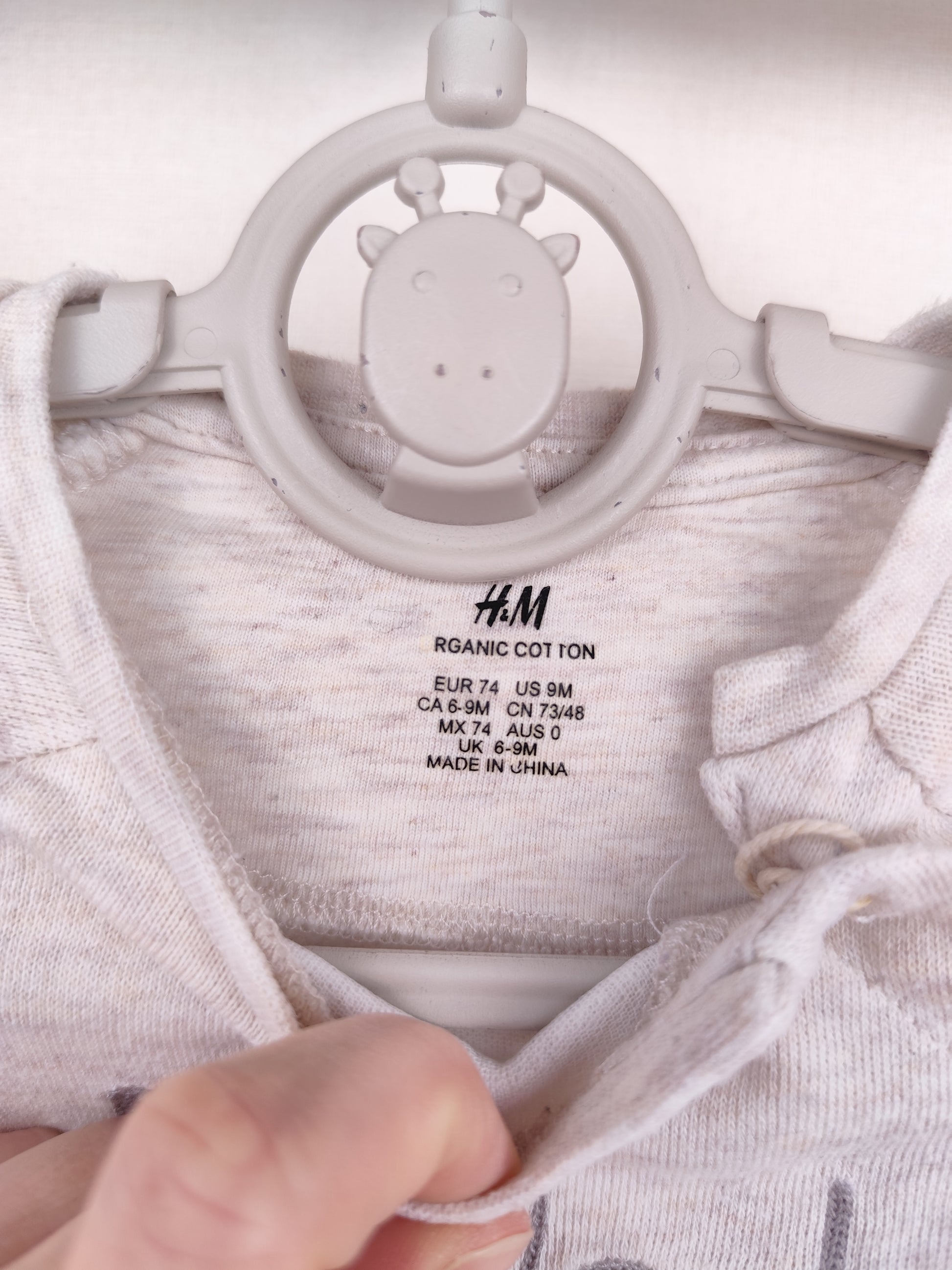 H&M Pullover - Hello - Größe 74 (B-Ware)