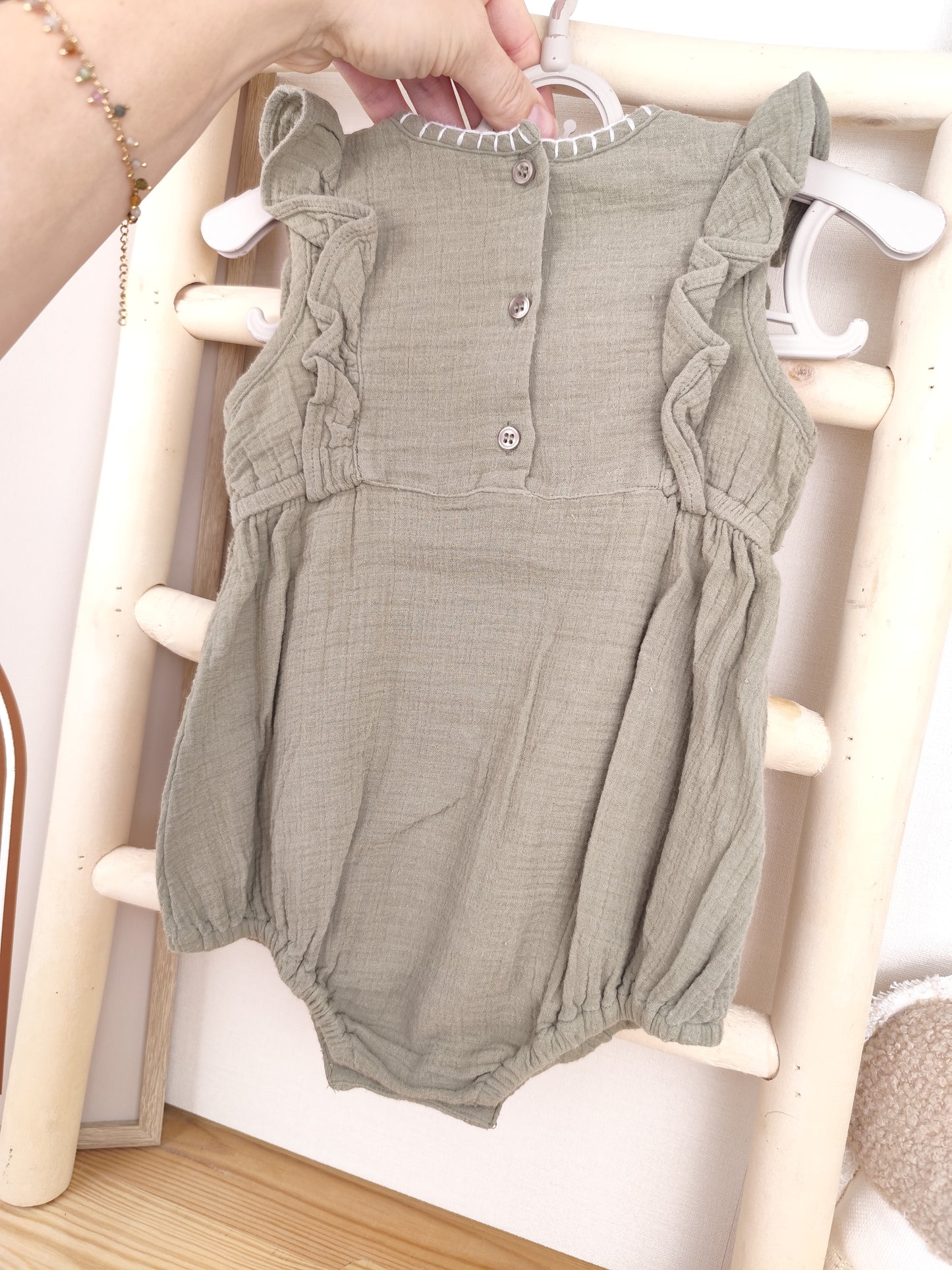 Next Romper - Rüschen - Größe 74