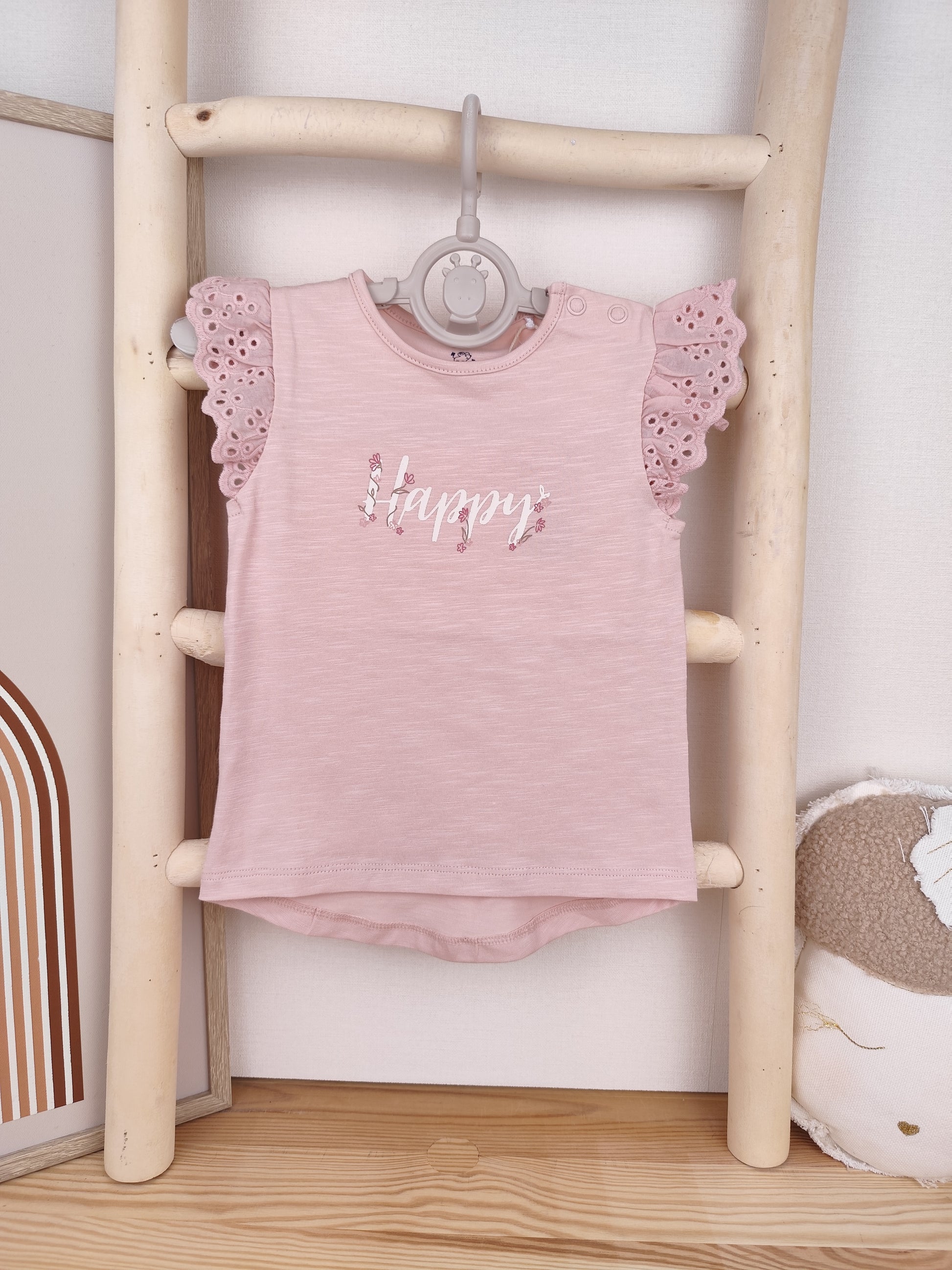 Topomini T-Shirt - Rüschen - Größe 74